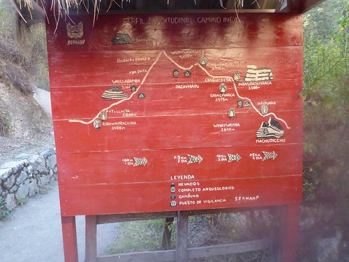 Map of the mountain